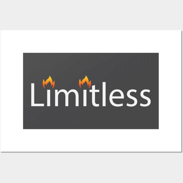 Limitless being limitless creative artwork Wall Art by D1FF3R3NT